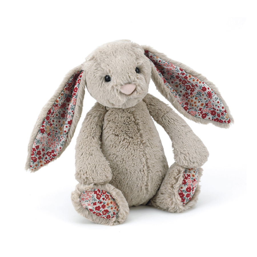 KRÓLIK, Blossom Beige Bunny, Jellycat, wys. 31 cm